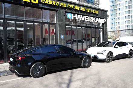2026 모델3 스탠다드 블랙 썬팅은 어떻게? 하프시공! 남양주마젠타 / 남양주 다산동