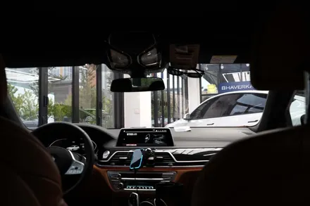 BMW 740I 시리즈 미네랄화이트 메탈릭 세라믹본드 썬팅 / 남양주 구리 하남