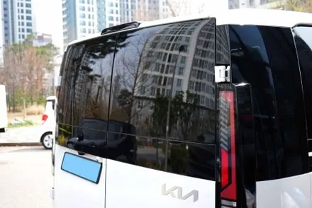 PV5 카고 투톤 랩핑 썬팅 남양주 마젠타 전기 자동차 전문점 / 남양주 다산동