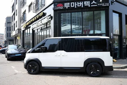 PV5 카고 투톤 랩핑 썬팅 남양주 마젠타 전기 자동차 전문점 / 남양주 다산동