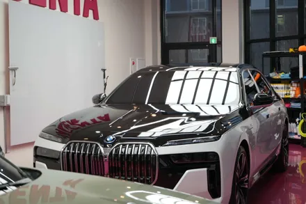 루마 버텍스 매버릭 농도 13%5% bmw 750e 썬팅 유리막코팅 / 남양주 구리 하남