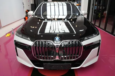 bmw 7시리즈 듀오톤 투톤 랩핑 남양주 신차패키지 미네랄 화이트 / 남양주 구리 하남