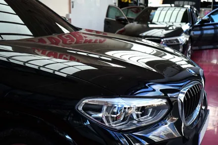 남양주 bmw 5시리즈 아이나비 블랙박스 보조배터리 마젠타 / 남양주 다산동