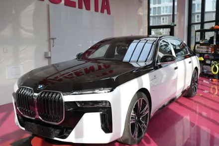 bmw 7시리즈 듀오톤 투톤 랩핑 남양주 신차패키지 미네랄 화이트 / 남양주 구리 하남