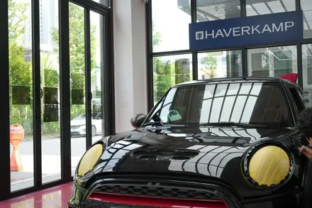 남양주 다산 랩핑 카본 뱀파이어 레드 체리 고광택 투톤 bmw / 남양주 다산동