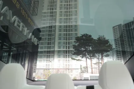 테슬라 화이트시트 밝은 썬팅농도 모델3 하프시공 베스트본드 마젠타 / 남양주 다산동