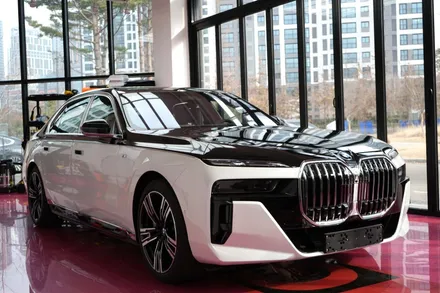 bmw 7시리즈 듀오톤 투톤 랩핑 남양주 신차패키지 미네랄 화이트 / 남양주 구리 하남