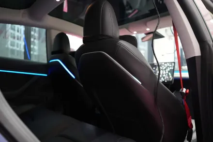 전기차 모델3 블랙박스 아이나비qxd1 jb테슬라 모듈 / 남양주 구리 하남