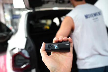 BMW X3 M 파인뷰 블랙박스 에코파워팩 보조배터리s8 / 남양주 구리 하남