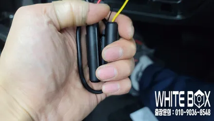 부천 블랙박스 출장시공 - 기아 K5 신형 블랙박스 아이나비 QXD5000 완벽한 출장시공! / 남양주 구리 하남