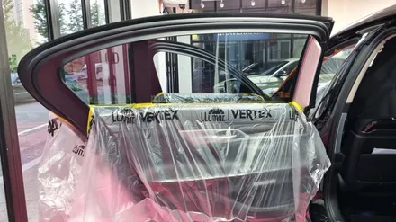 남양주 BMW 740LD 레인보우 V90 썬팅 틴팅 재시공 인스톨 / 남양주 구리 하남