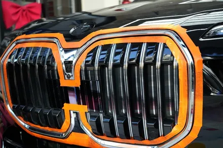 BMW 7시리즈 브루클린 그레이 메탈릭 블랙랩핑 크롬죽이기 PPF / 남양주 다산동