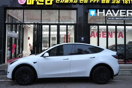 남양주 테슬라 썬팅 신차패키지 NO.1 마젠타 테슬라 성지 / 남양주 다산동
