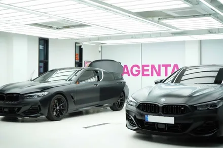 남양주BMW 8시리즈 무광 전체PPF 실내PPF 다산 마젠타 / 남양주 다산동