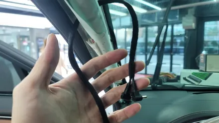 안양 호계동 블랙박스 출장 시공 전문 업체 제네시스 GV70 파인뷰 LX5000 애코파워팩 보조배터리 완벽한 인스톨~! / 남양주 구리 하남