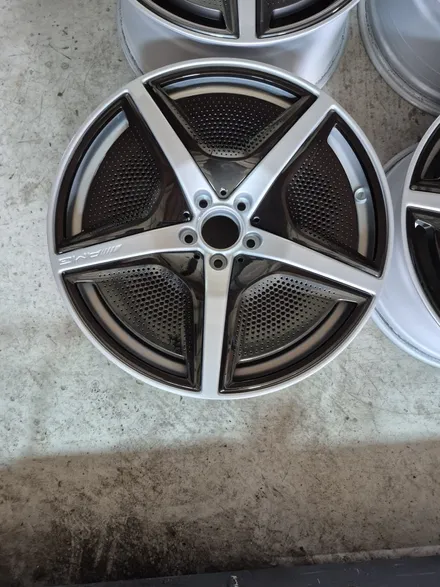 [용인 미형상사] 벤츠 EQE 350 W295 AMG 20인치 순정 휠 복원 / 경기 용인 처인