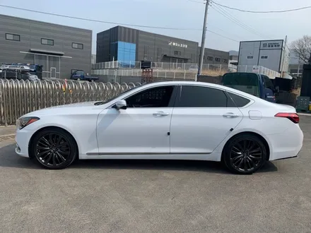 [용인 미형상사] 제네시스 G80 DH 19인치 순정 고스트크롬휠 복원 / 경기 용인 처인
