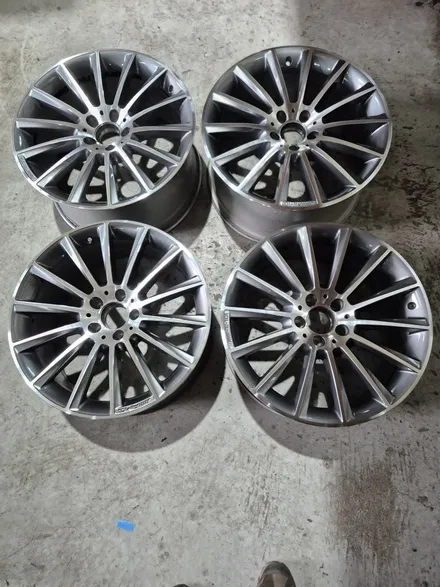 [용인 미형상사] 벤츠 CLS W218 AMG 19인치 순정 컷팅휠 복원 / 경기 용인 처인