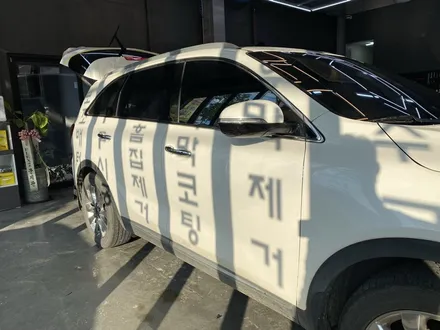 인천열차단썬팅 올뉴쏘렌토 블락포디 비바스카이블루 / 인천 남동구