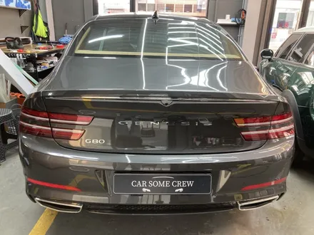제네시스 G80이 인천 신차썬팅 전문 카썸크루를 만나게되면!? / 인천 남동구