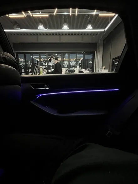 제네시스 G80 화려한 조명이 나를 감싸는 인천 엠비언트 / 인천 남동구