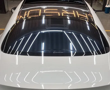 인천썬팅 벤츠 S63 AMG 블락포디 스카이블루 시공 / 인천 남동구