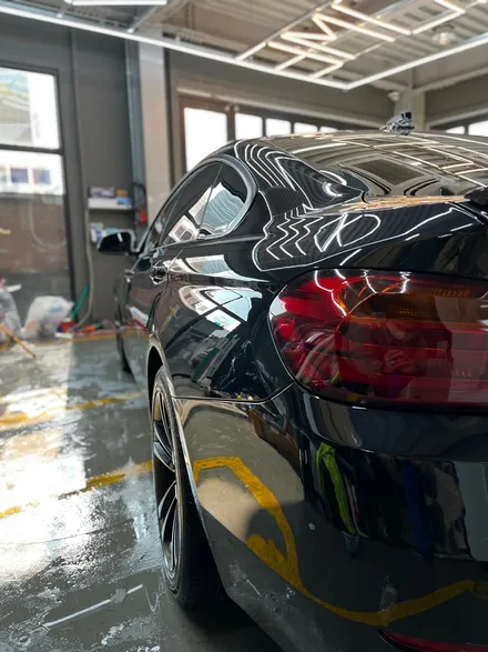 인천 광택과 랩핑제거로 가려져있던 원래의 본 모습을 되찾은 BMW 4GT / 인천 남동구