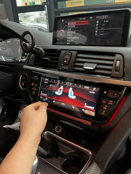 F30 BMW 320 신형 계기판과 공조기 교환 하기 / 인천 남동구