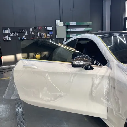 인천썬팅 벤츠 S63 AMG 블락포디 스카이블루 시공 / 인천 남동구