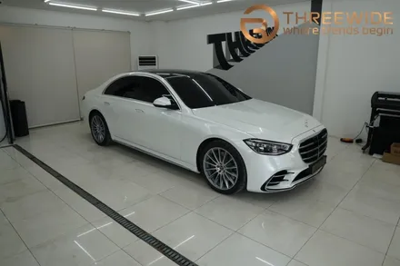 신형 s400d 블랙 출고하자마자 랩핑 시공했어요^^ / 성남,판교,분당.강남