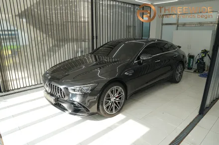 벤츠 AMG GT 4도어 출고 후 전체PPF 시공 / 성남,판교,분당.강남