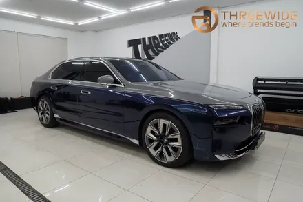 분당 BMW i7 듀오톤 랩핑 1st, 두 가지 색을 동시에? / BMW / i7 / 성남,판교,분당.강남