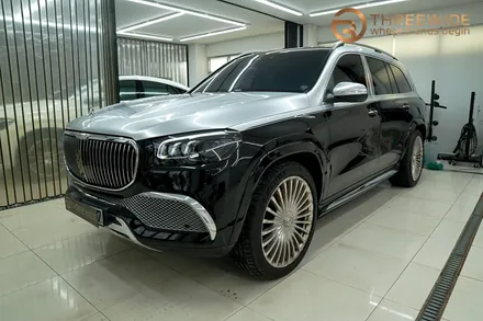 벤츠 GLS 600 마이바흐, 고광도 럭셔리 마이바흐 룩은 이렇게! (#투톤랩핑 #듀오톤랩핑 #코치라인 #분당 #판교) / 성남시 수정구 시흥동