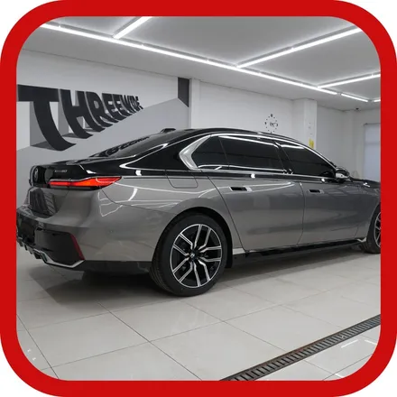 BMW i7 블랙 PPF, 투톤 랩핑을 망설이시는 고객님들 여기로! (#듀오톤 #분당 #판교) / 성남시 수정구 시흥동