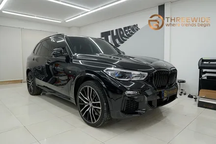 BMW X5, 고광택 랩핑부터 키드니 그릴 교체까지 한 번에! (#전체랩핑 #크롬죽이기 #크롬딜리트 #분당 #판교) / 성남시 수정구 시흥동