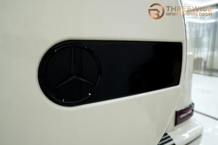 벤츠 G450d, 아이보리 고광택 랩핑부터 나이트 패키지 PPF까지 원스톱 시공! (#프론트PPF패키지 #실내카본필름 #윈드쉴드 #분당 #판교) / 성남시 수정구 시흥동