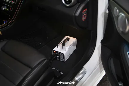 수원 랩핑 루프스킨은 역시 threewide! 벤츠 C200 쿠페 / 성남시 수정구 시흥동