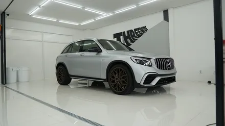 (분당 랩핑 ppf) 벤츠 glc43amg 사틴 실버 전체시공 / 성남시 수정구 시흥동