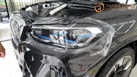 전기차는 필수로 진행해야 되는 시공! 프론트 PPF 패키지 (#분당판교 #BMW #iX #생활보호PPF패키지) / 성남,판교,분당.강남