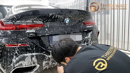 PPF 필름으로 무광 랩핑까지 한 번에? (#BMW #8시리즈 #무광PPF #윈드쉴드 #라이트필름 #분당판교)