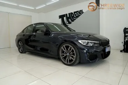 분당 BMW 340i, 크레용 컬러를 입힌다면!? (#전체랩핑 #부분랩핑 #휠도색 #판교) / 성남시 수정구 시흥동