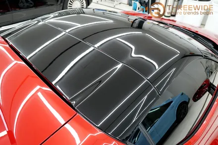 페라리 296 GTS, 다채로운 비주얼을 위한 카본 & 블랙 PPF 시공기 (#외부PPF #내부PPF #카본PPF #블랙PPF #실내가죽코팅 #분당 #판교) / 성남시 수정구 시흥동