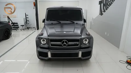 (분당 PPF) 벤츠 G63 AMG 지바겐 사틴 그레이 전체랩핑 / 성남시 수정구 시흥동