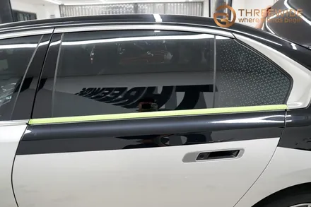 분당 BMW i7, 상단 투톤 고광택 투톤 랩핑 시공기 (#전체 #부분 #마이바흐룩 #판교 #코치라인) / 성남시 수정구 시흥동