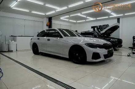 분당 BMW 340i, 크레용 컬러를 입힌다면!? (#전체랩핑 #부분랩핑 #휠도색 #판교) / 성남시 수정구 시흥동