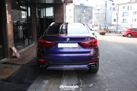수원 랩핑 BMW X6 카멜레온 시공기! / 성남시 수정구 시흥동