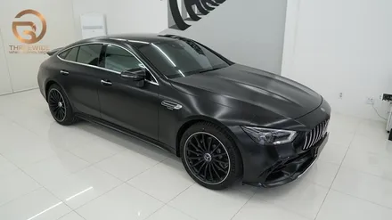 (분당 ppf) 벤츠 amg gt4door 사틴블랙 랩핑 / 성남시 수정구 시흥동