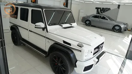 (분당 PPF) 벤츠 G63 AMG 지바겐 사틴 그레이 전체랩핑 / 성남시 수정구 시흥동