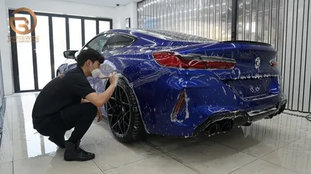 (분당 랩핑) BMW M8 무광 PPF 시공 / 성남시 수정구 시흥동