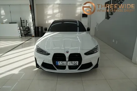 BMW M3 엘비옐로우로 순정 도색같이 랩핑했어요 / 성남,판교,분당.강남